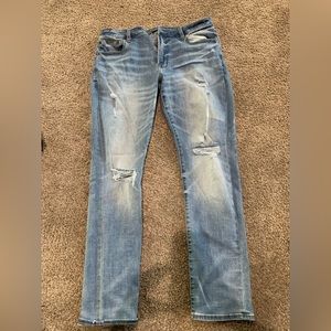 American eagle size 36x32 slim denim jeans